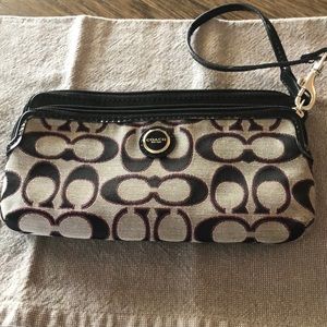 Coach wristlet